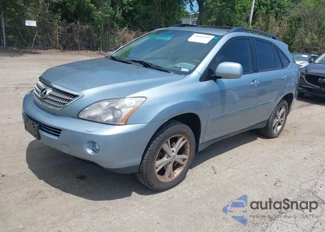 2008 Lexus Rx 400H из США, поврежденный, VIN JTJGW31U482006851